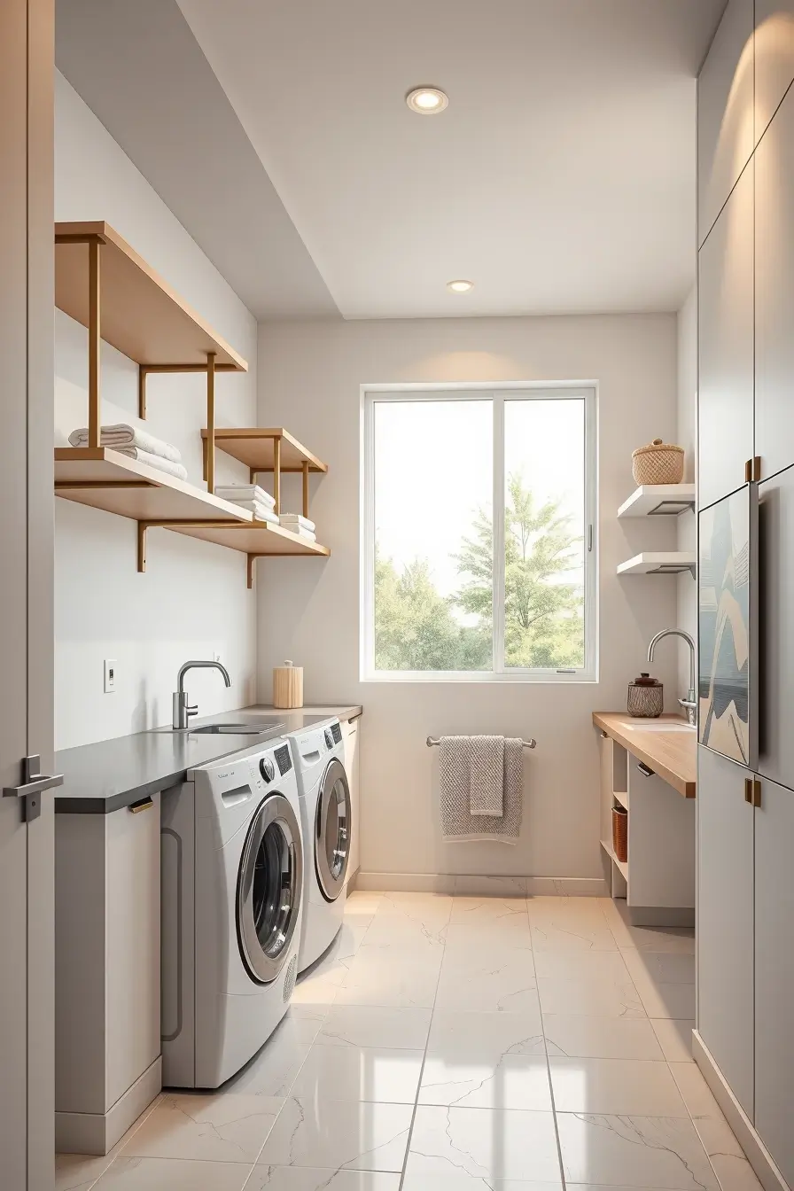 62 Laundry Room Shelves Ideas 2026: Stylish, Modern and Designer Storage Solutions
