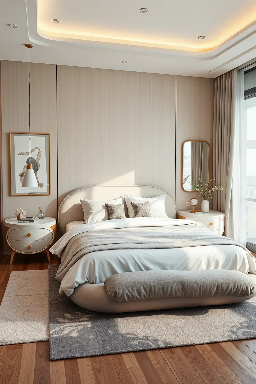 65 Minimalists Bedroom Ideas 2026: Stylish Minimalist Bedrooms With Curved Designer Furniture