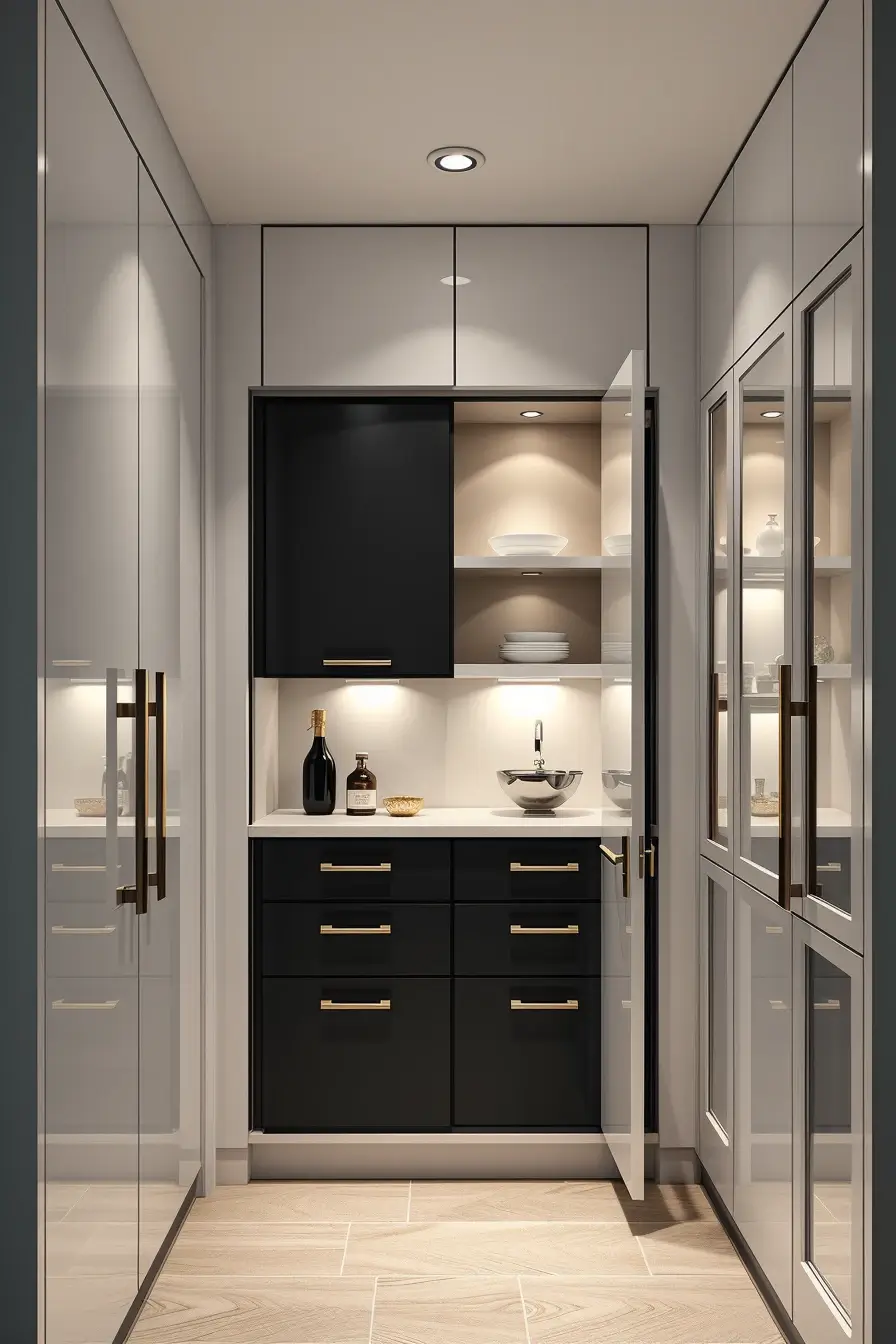 64 Pantry Renovation Ideas 2026: Modern, Designer & Curved Pantry Designs