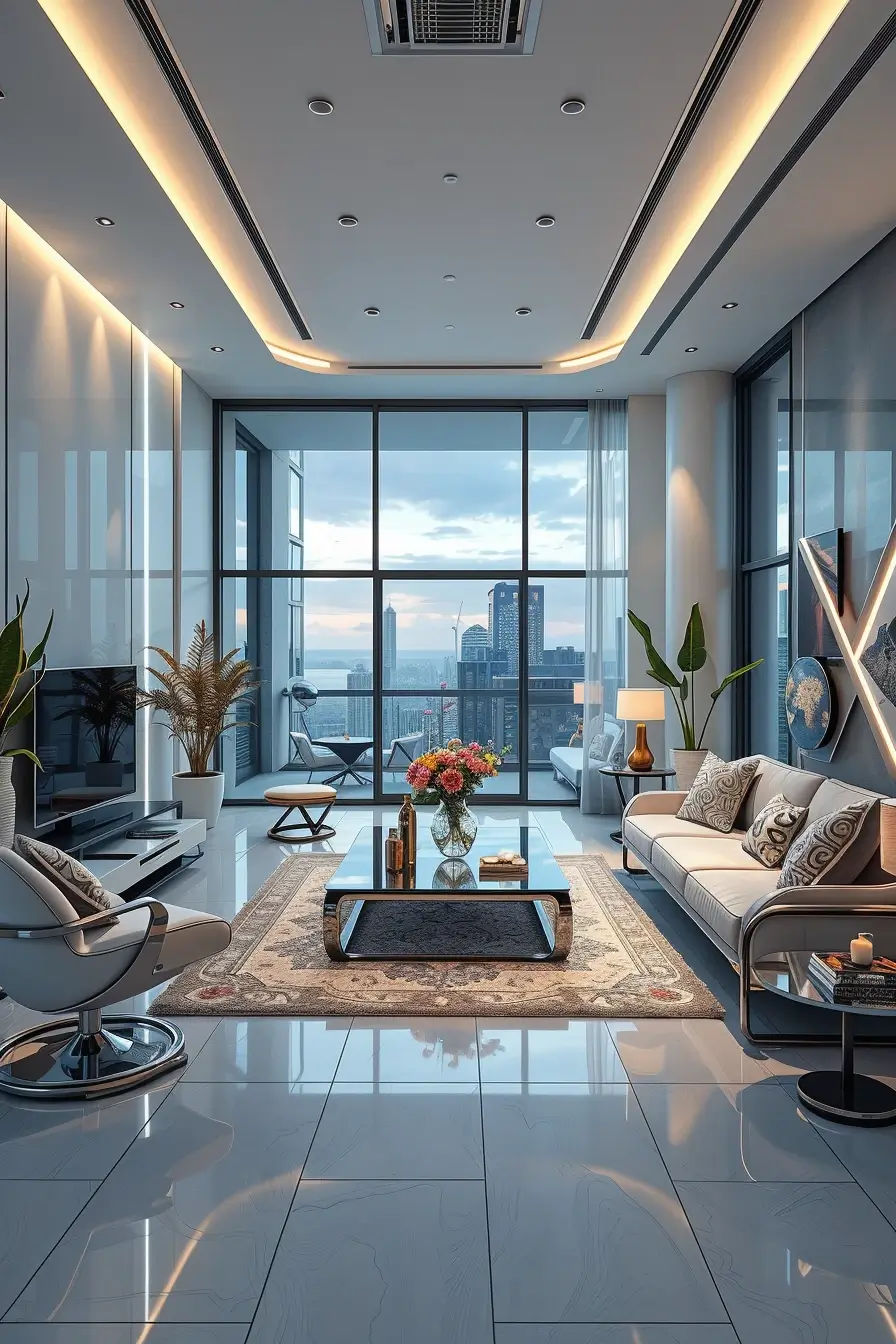 65 Living Room Inspo 2026: Futuristic, Ultra Modern & Smart Interior Ideas