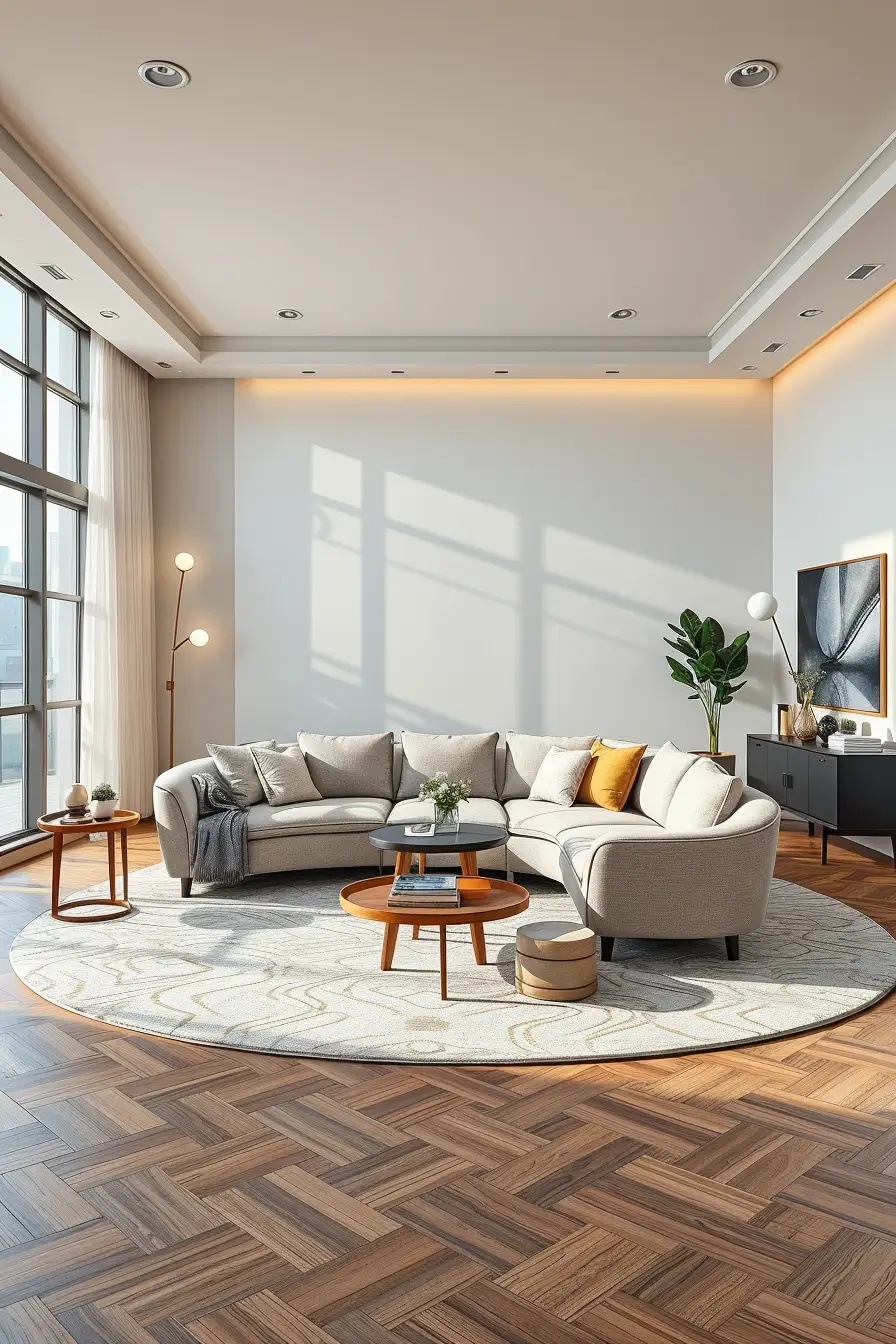 68 Apartment Living Room Designs 2026: Modern, Stylish, Curved Interior Ideas