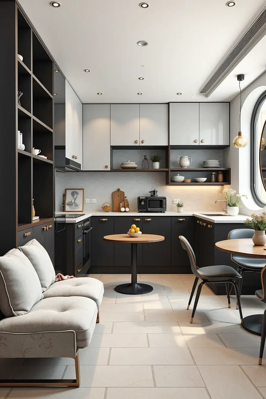 65 Small Kitchen Ideas 2026: Modern Designs, Curved Furniture & Space-Saving Trends