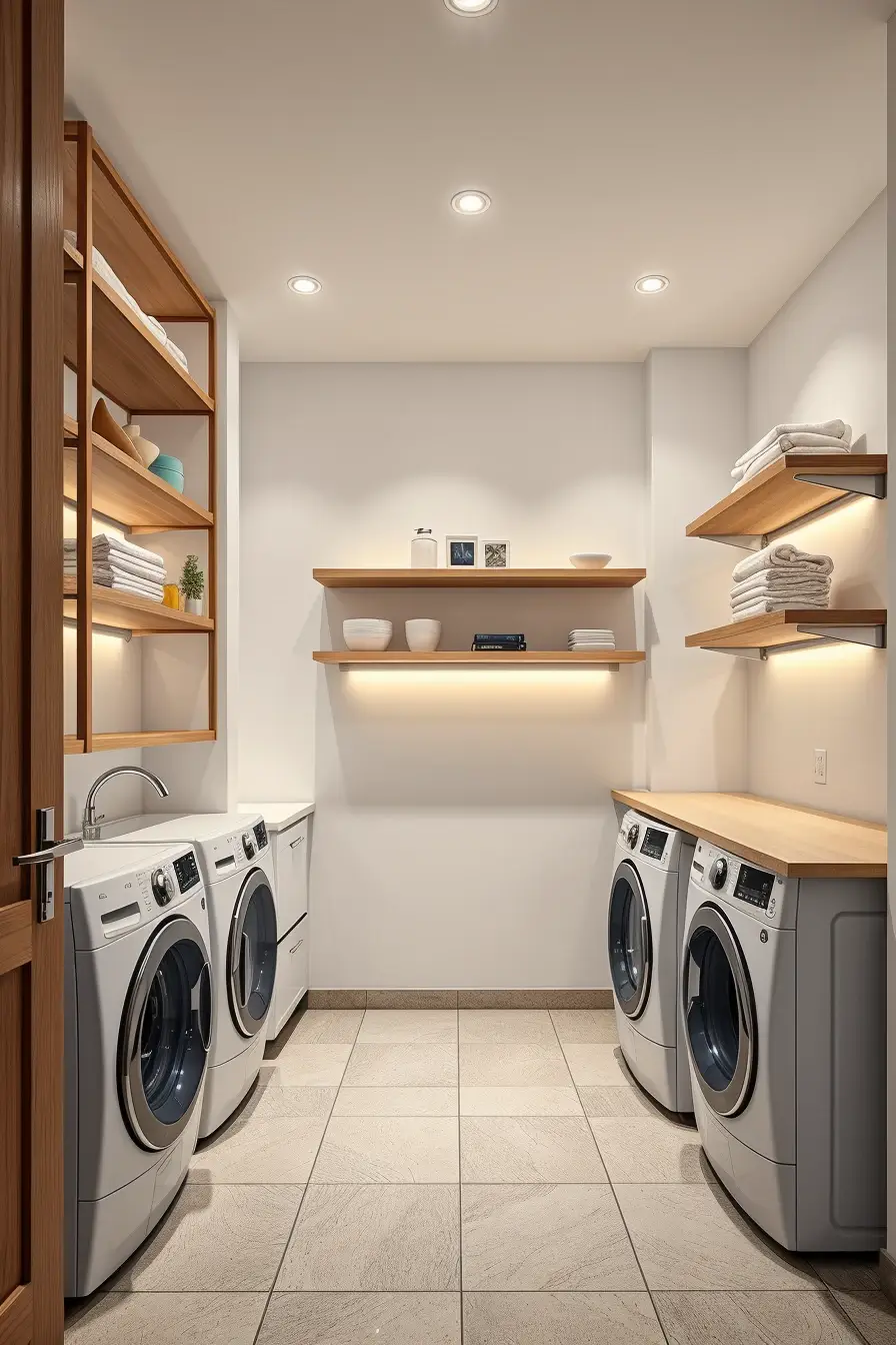 62 Laundry Room Shelves Ideas 2026: Stylish, Modern and Designer Storage Solutions