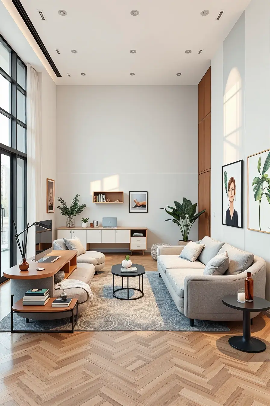 68 Apartment Living Room Designs 2026: Modern, Stylish, Curved Interior Ideas