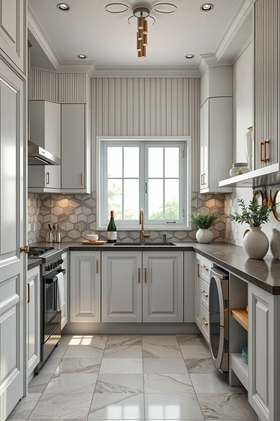 65 Small Kitchen Ideas 2026: Modern Designs, Curved Furniture & Space-Saving Trends