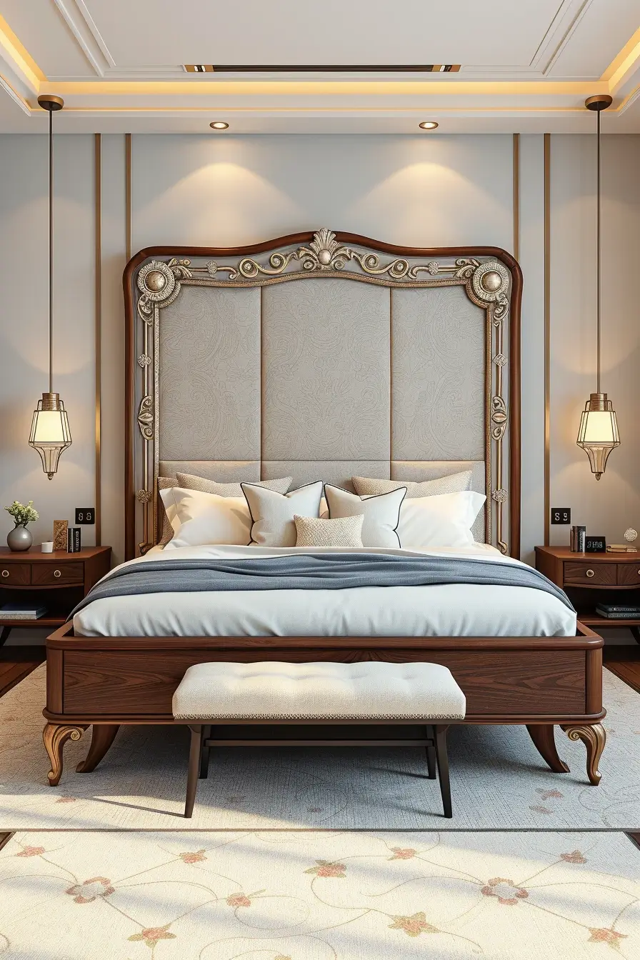 62 Wooden Bed Design Ideas 2026 With Sculptural And Designer Wooden Headboards