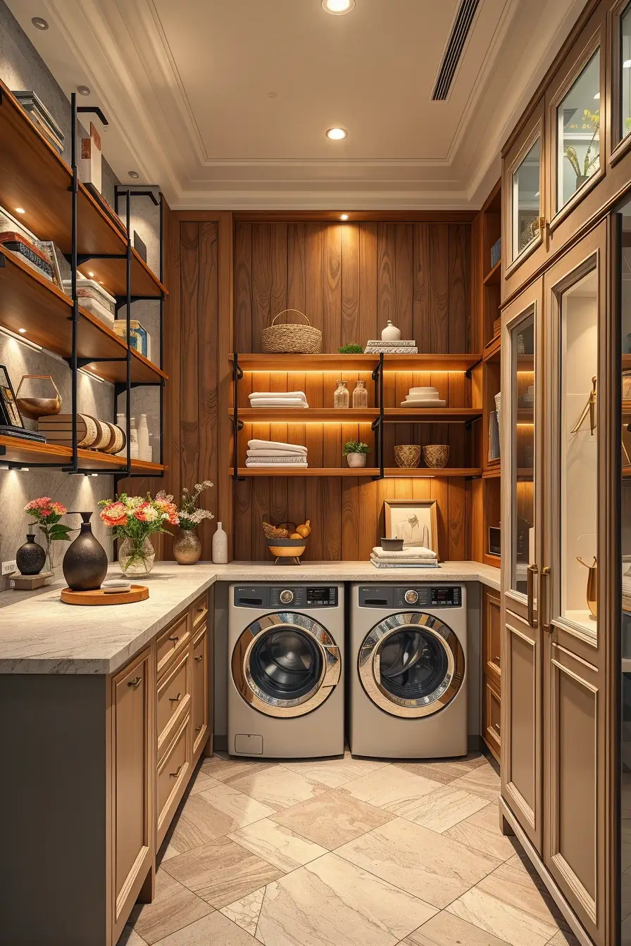 62 Laundry Room Shelves Ideas 2026: Stylish, Modern and Designer Storage Solutions