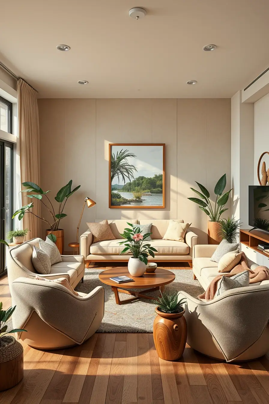 68 Apartment Living Room Designs 2026: Modern, Stylish, Curved Interior Ideas