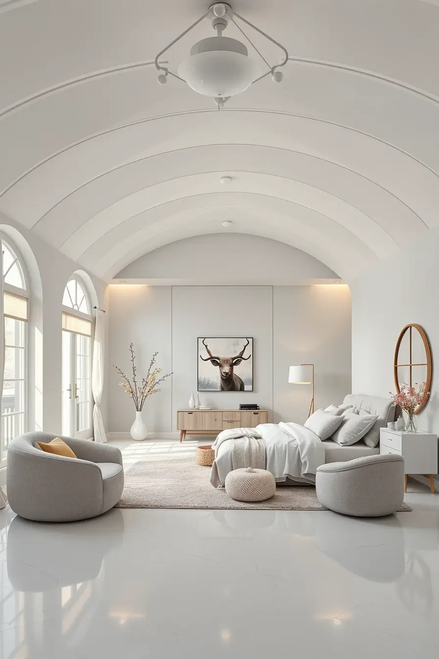 64 Grey Bedroom Ideas 2026: Modern Designer Grey Bedrooms With Curved Furniture