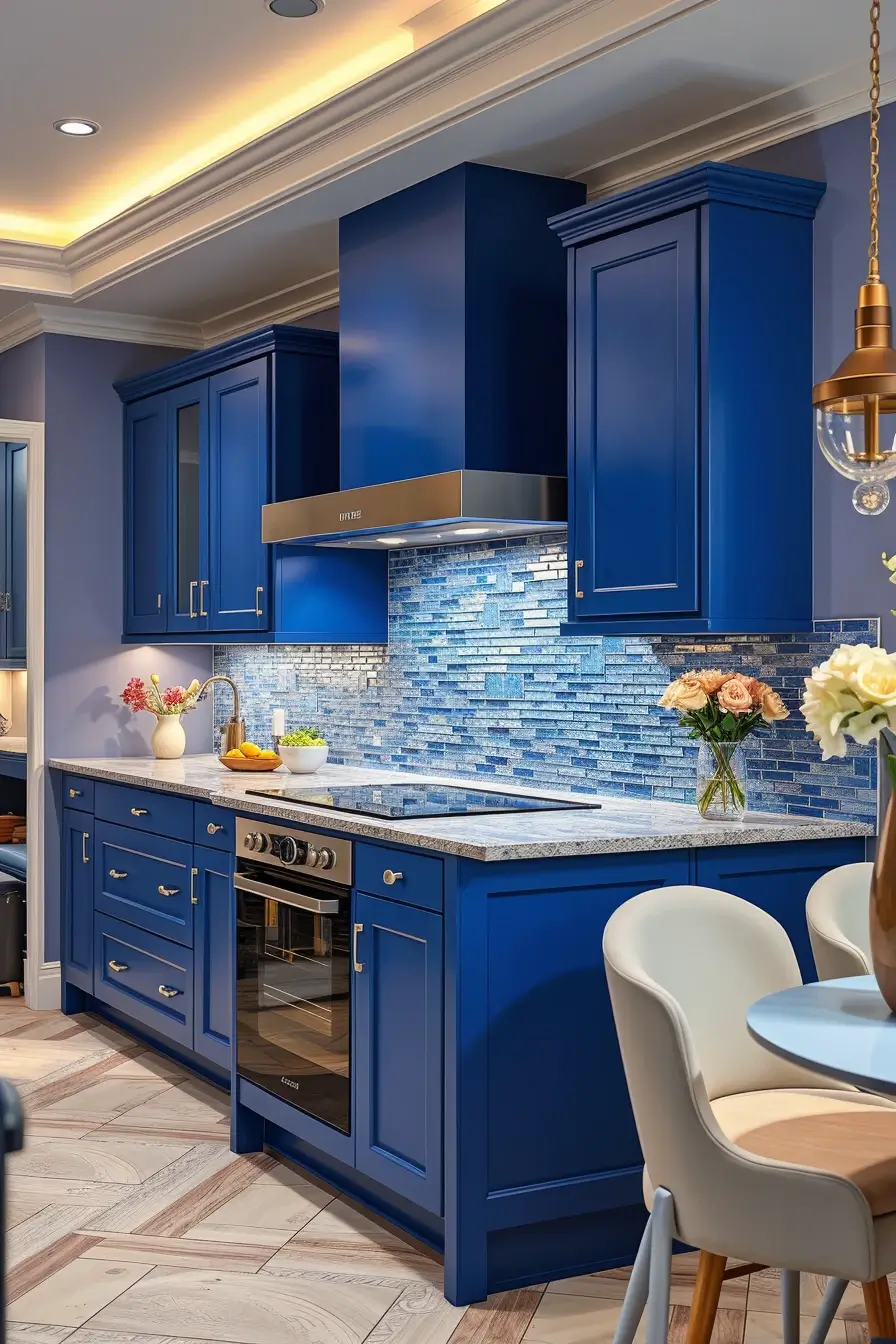 64 Blues Kitchen Ideas 2026: Modern Designer Blue Kitchens With Luxury Style