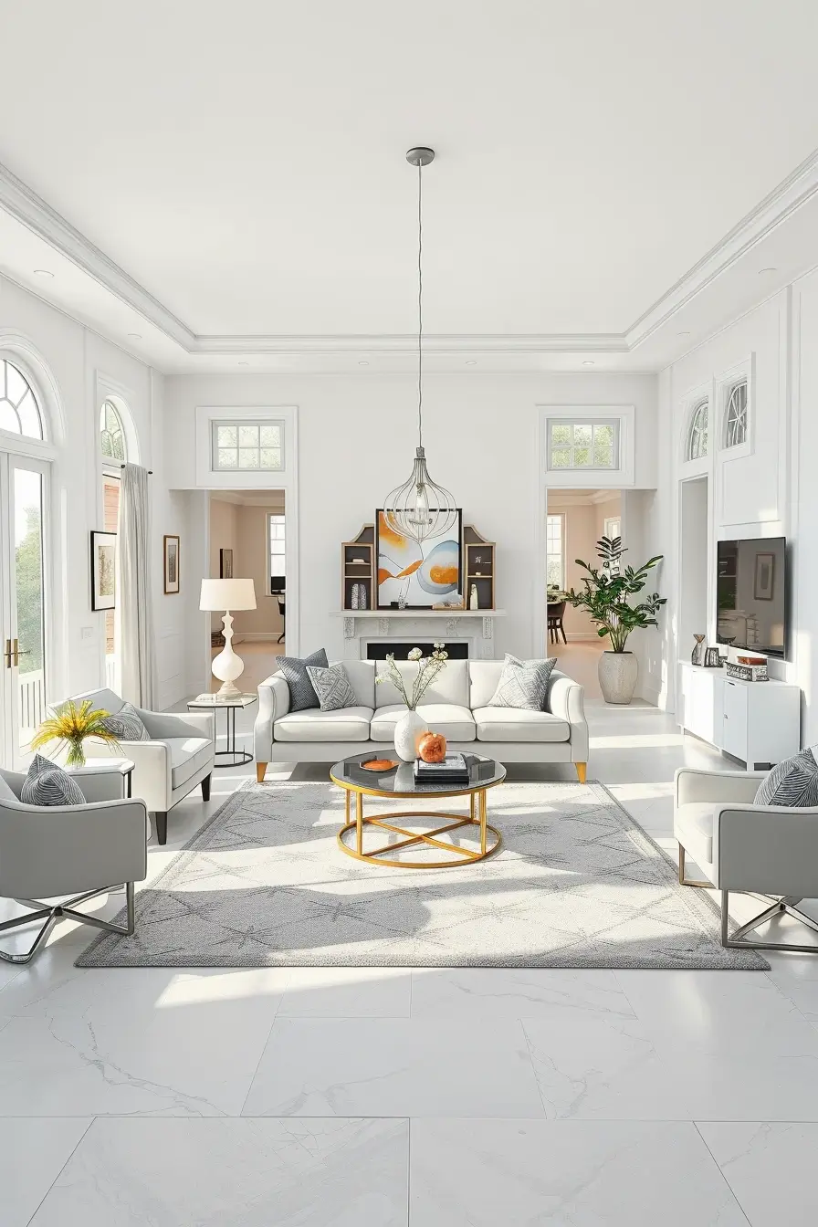 64 White Living Room Ideas 2026: Fresh Trends for Modern Homes