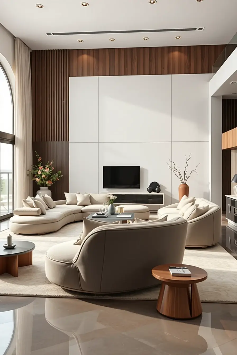 65 Living Room Inspo 2026: Futuristic, Ultra Modern & Smart Interior Ideas