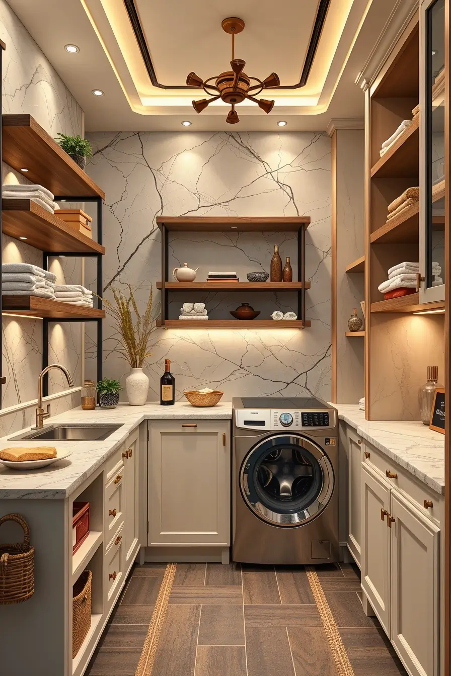62 Laundry Room Shelves Ideas 2026: Stylish, Modern and Designer Storage Solutions