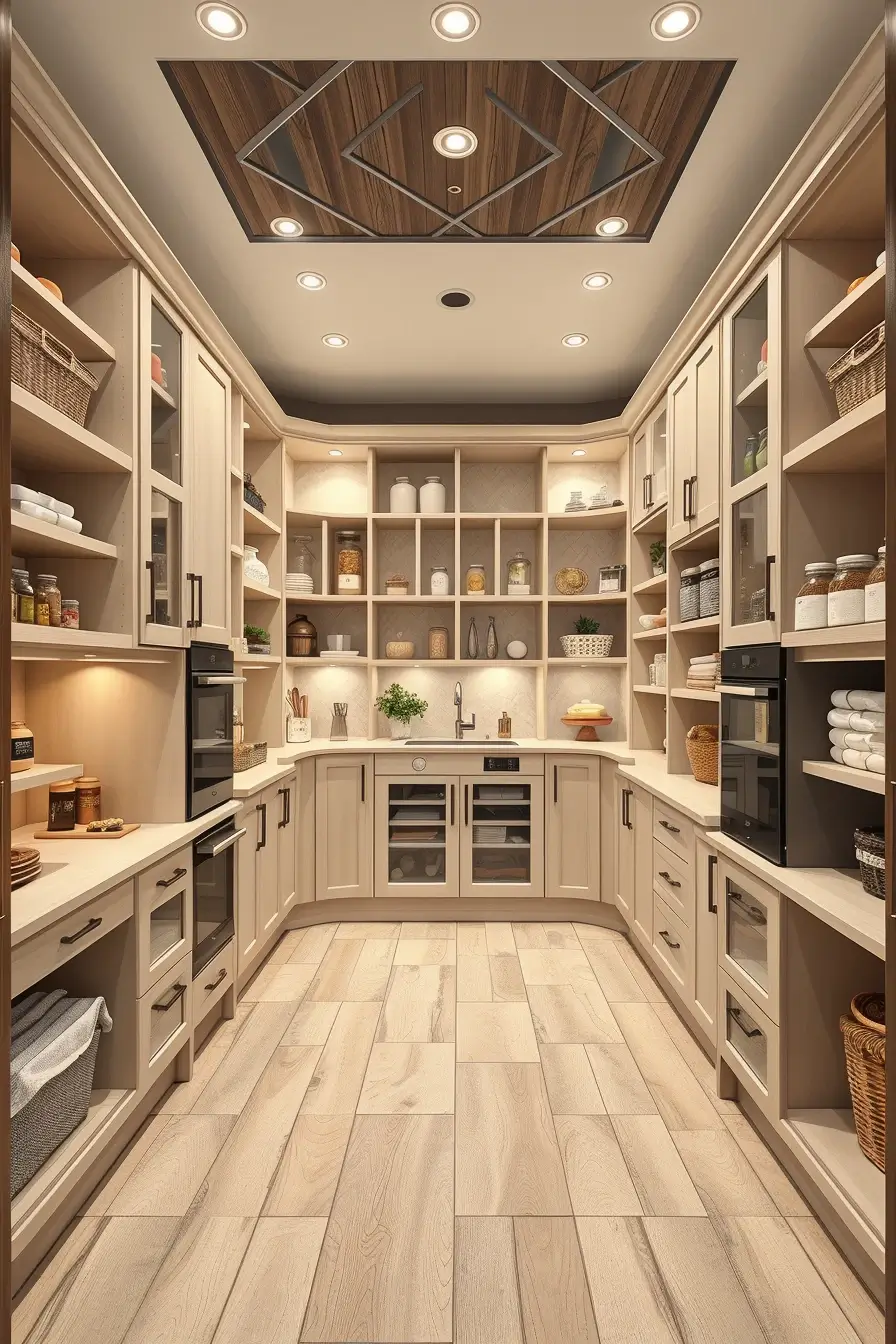 64 Pantry Renovation Ideas 2026: Modern, Designer & Curved Pantry Designs