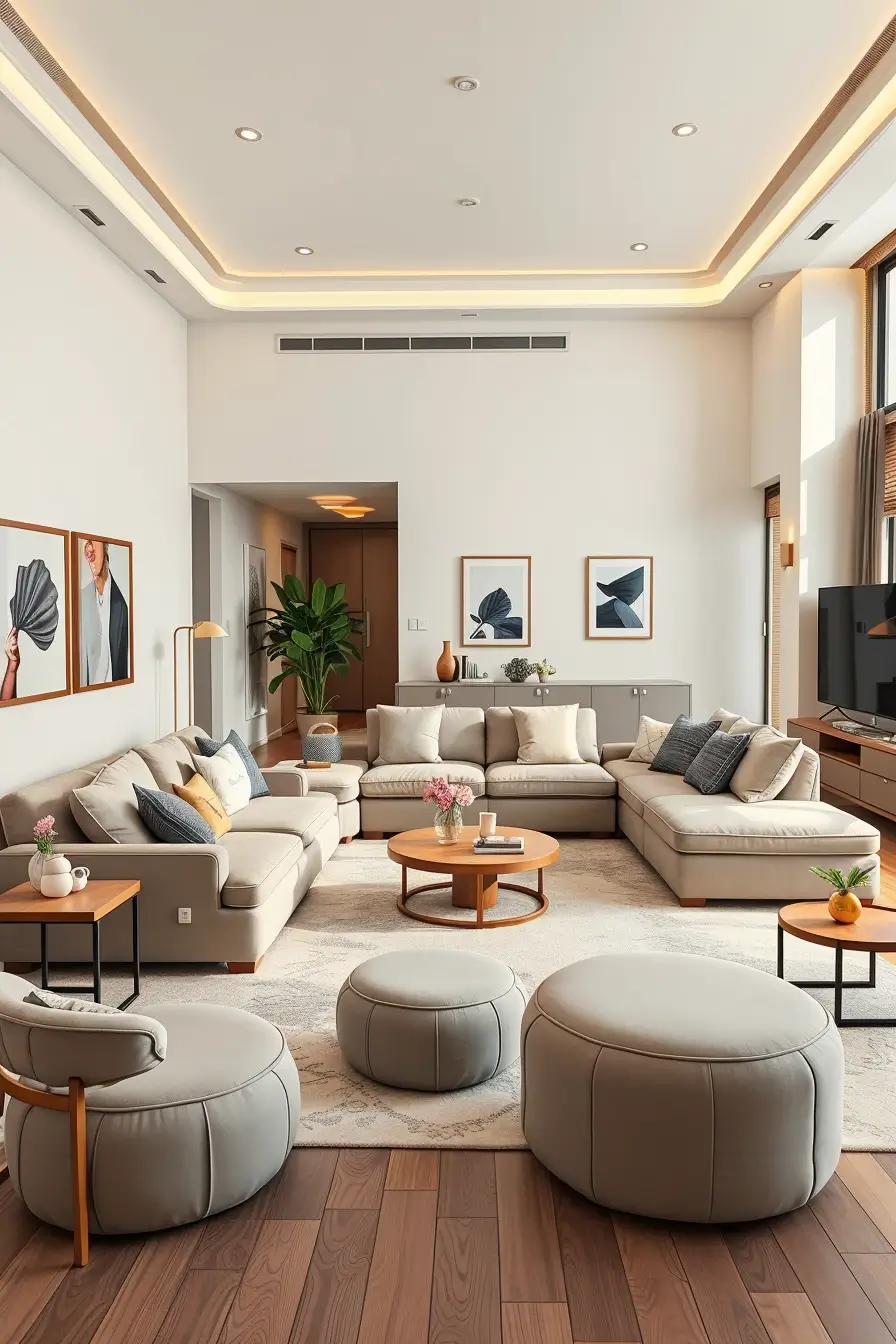 68 Apartment Living Room Designs 2026: Modern, Stylish, Curved Interior Ideas