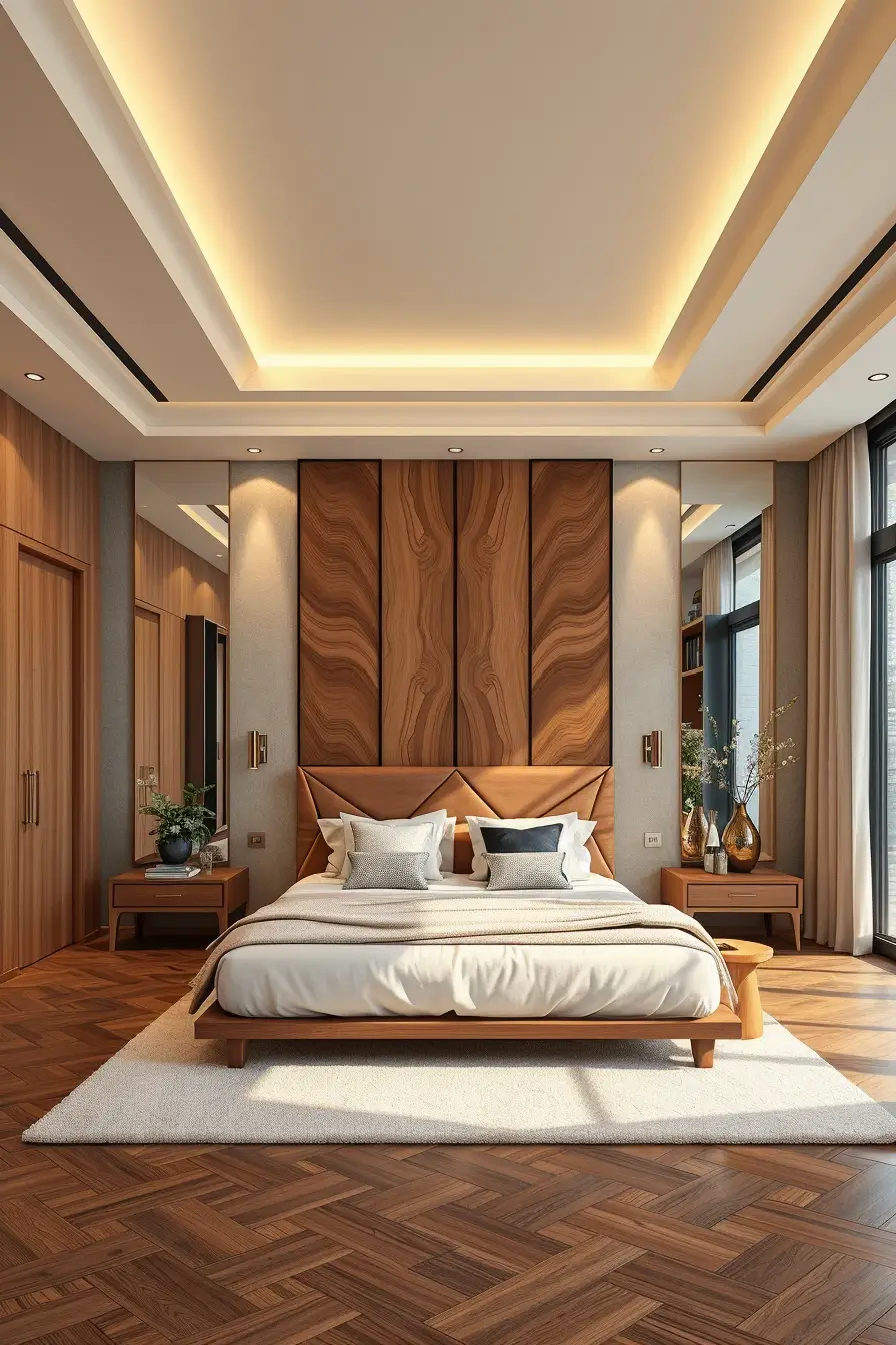 62 Wooden Bed Design Ideas 2026 With Sculptural And Designer Wooden Headboards
