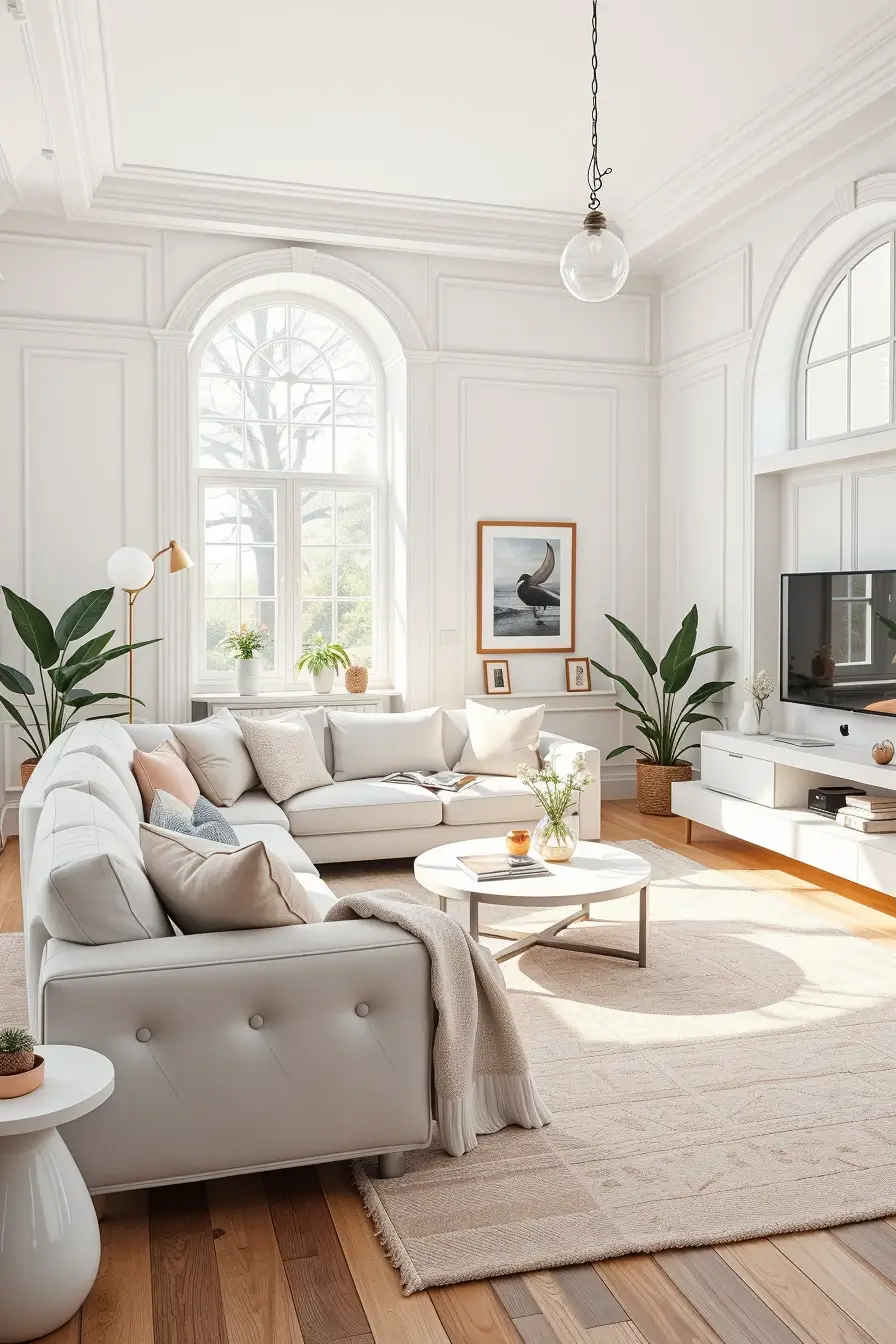 64 White Living Room Ideas 2026: Fresh Trends for Modern Homes