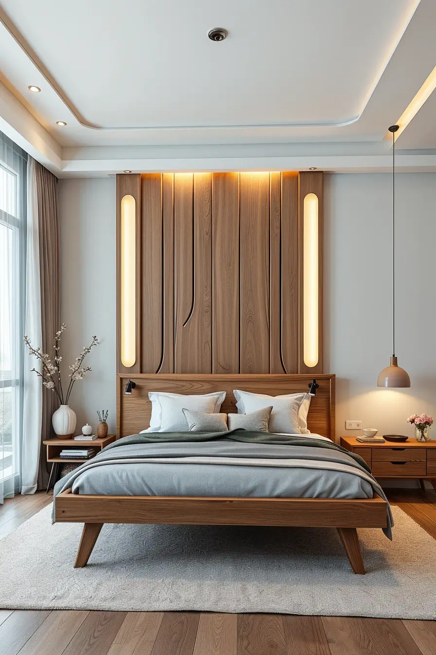62 Wooden Bed Design Ideas 2026 With Sculptural And Designer Wooden Headboards