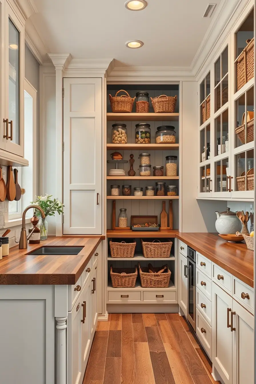 64 Farmhouse Pantry Ideas 2026 For Stylish And Functional Kitchens