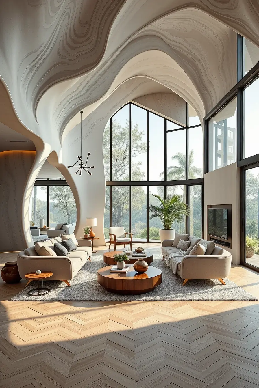 65 Living Room Inspo 2026: Futuristic, Ultra Modern & Smart Interior Ideas