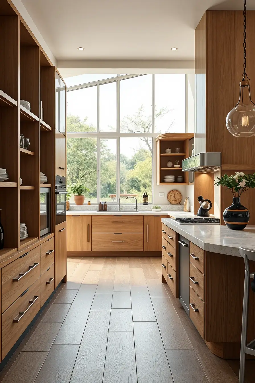 62 Oak Kitchen Ideas 2026: Sculptural, Curved and Designer Oak Interiors