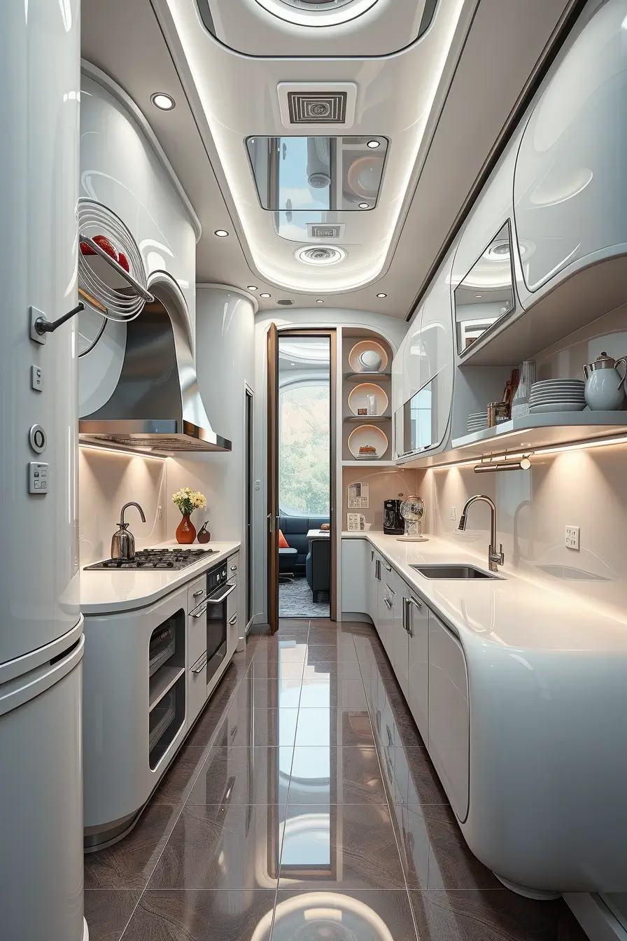 65 Small Kitchen Ideas 2026: Modern Designs, Curved Furniture & Space-Saving Trends