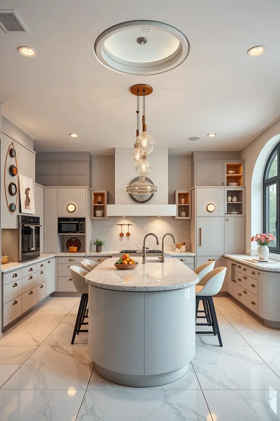 64 Kitchen Remodel Concepts for 2026: Stylish Curved, Oval, and Streamlined Design Ideas