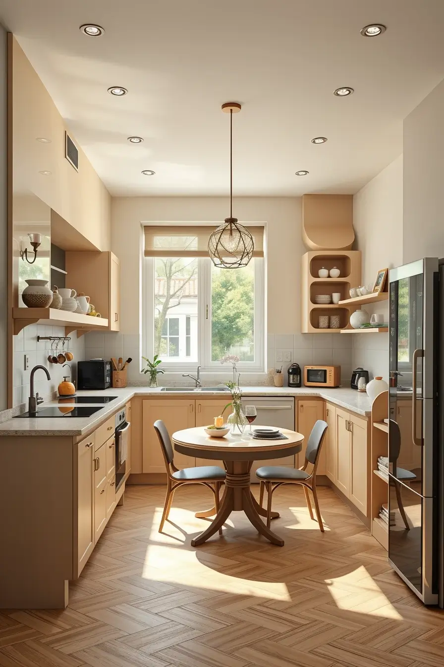 65 Small Kitchen Ideas 2026: Modern Designs, Curved Furniture & Space-Saving Trends