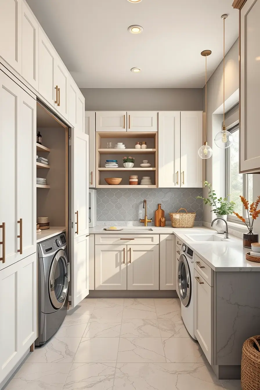 65 Pantry In Laundry Room Ideas 2026: Modern, Stylish And Designer Storage Solutions