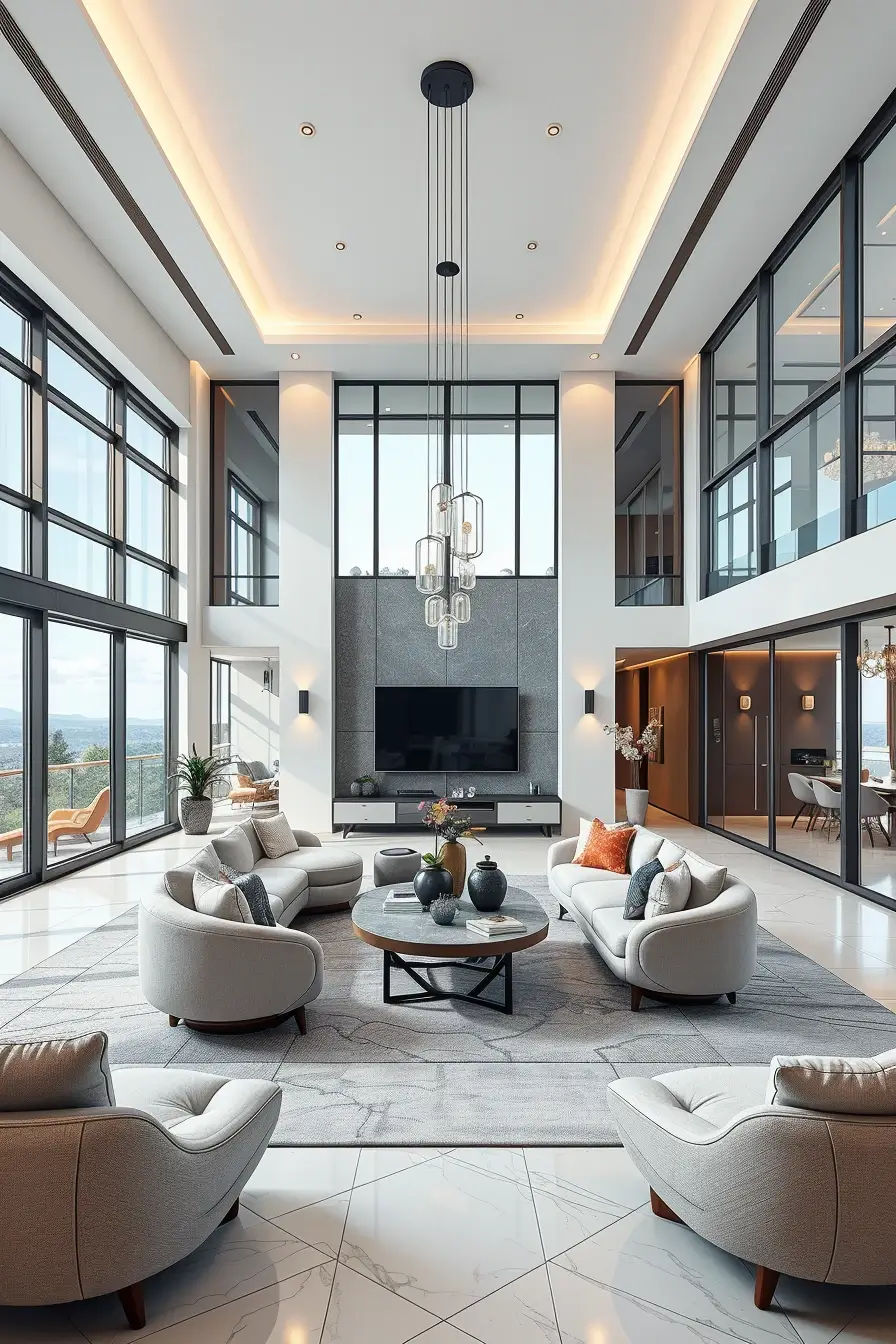 65 Living Room Inspo 2026: Futuristic, Ultra Modern & Smart Interior Ideas