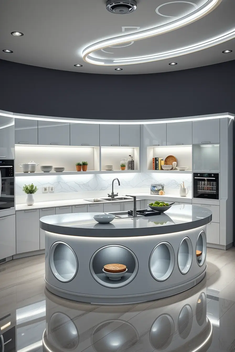 64 Kitchen Remodel Concepts for 2026: Stylish Curved, Oval, and Streamlined Design Ideas