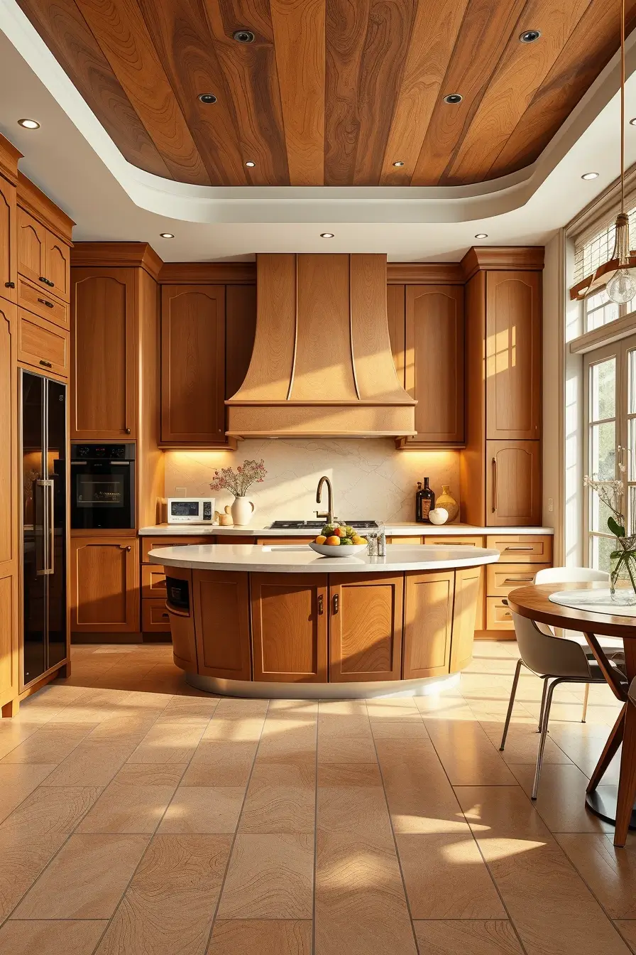 64 Wood Kitchen Ideas 2026: Curved, Designer & Modern Wood Kitchens With Sculptural Forms