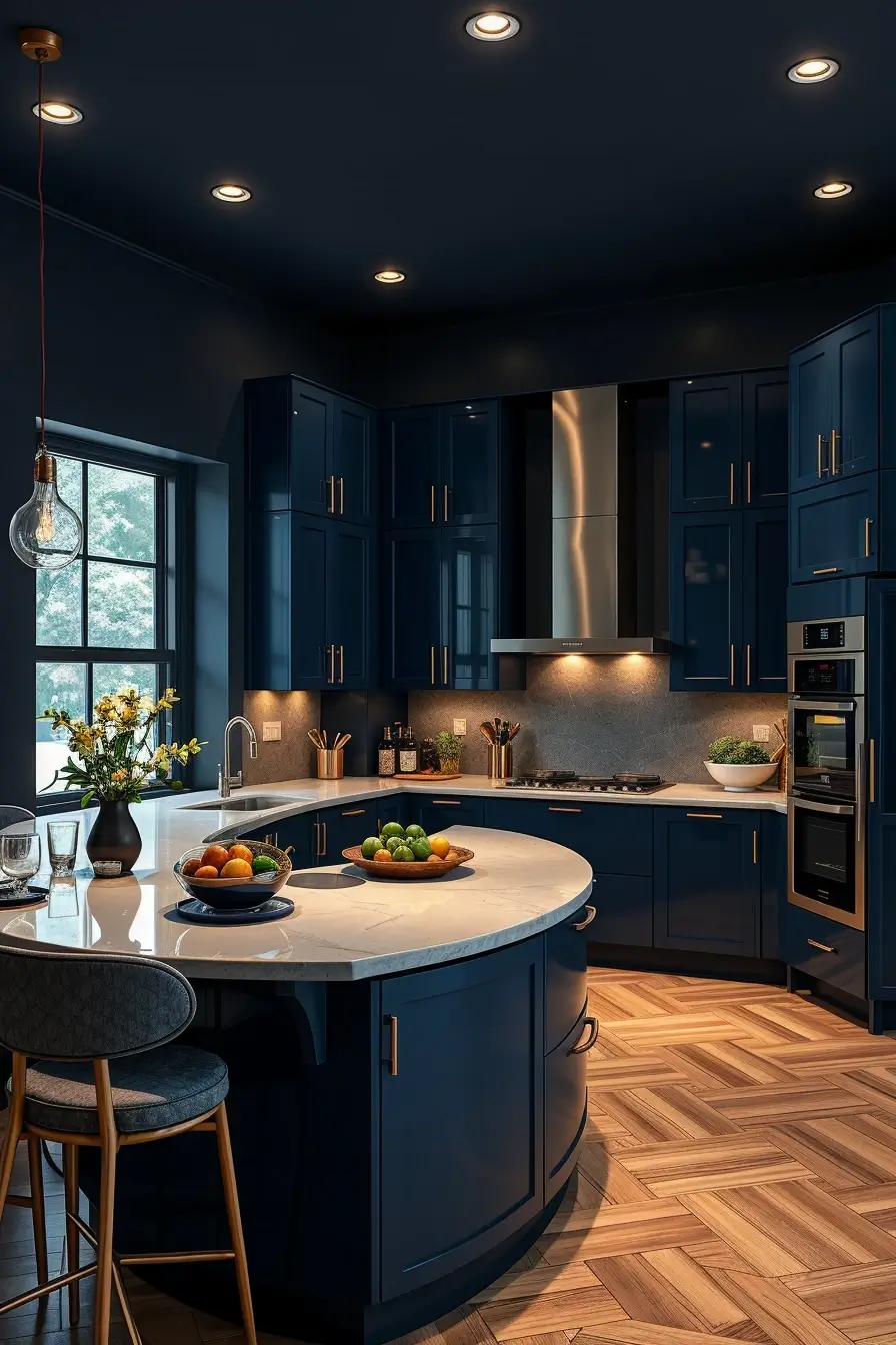 64 Blues Kitchen Ideas 2026: Modern Designer Blue Kitchens With Luxury Style