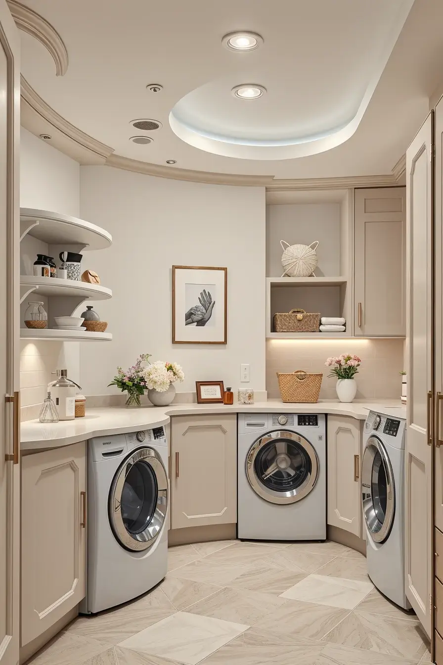 62 Laundry Room Shelves Ideas 2026: Stylish, Modern and Designer Storage Solutions