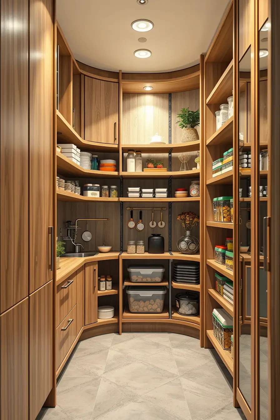 64 Pantry Renovation Ideas 2026: Modern, Designer & Curved Pantry Designs