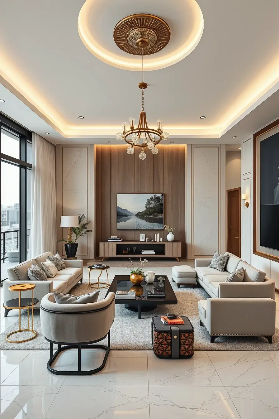 65 Living Room Inspo 2026: Futuristic, Ultra Modern & Smart Interior Ideas