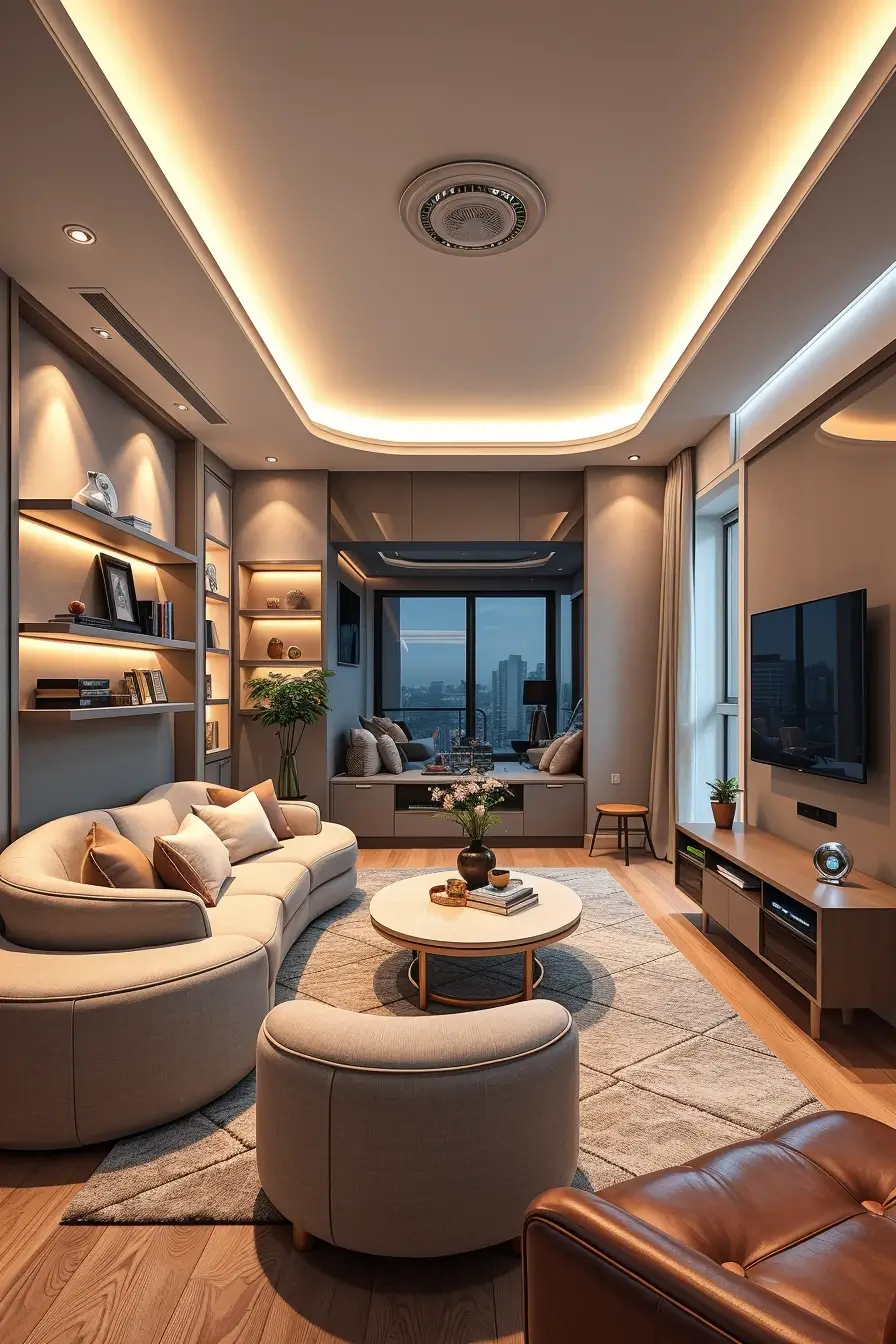 66  Compact Living Room Ideas 2026: Modern, Stylish & Space-Saving Design Inspiration