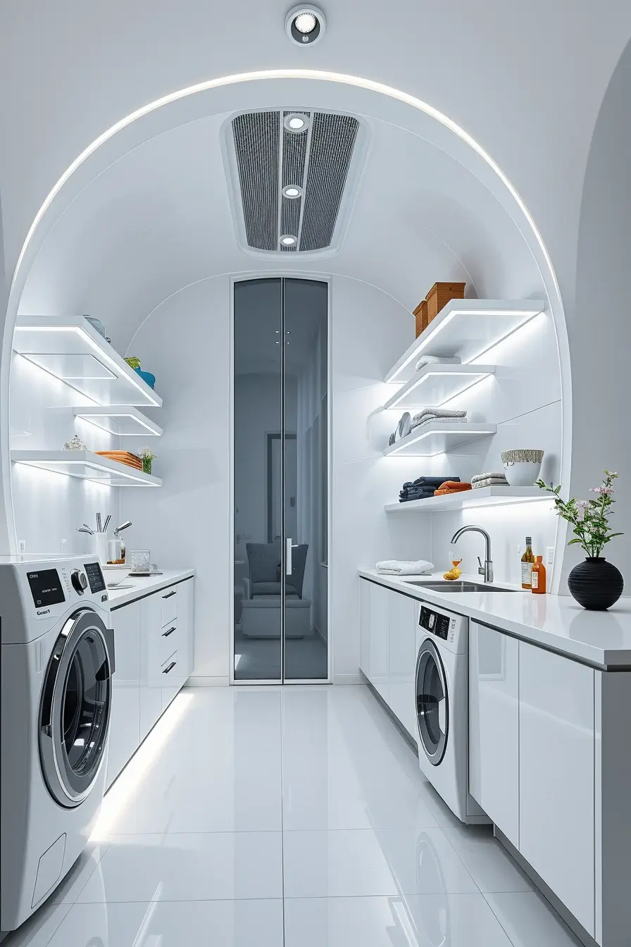 62 Laundry Room Shelves Ideas 2026: Stylish, Modern and Designer Storage Solutions