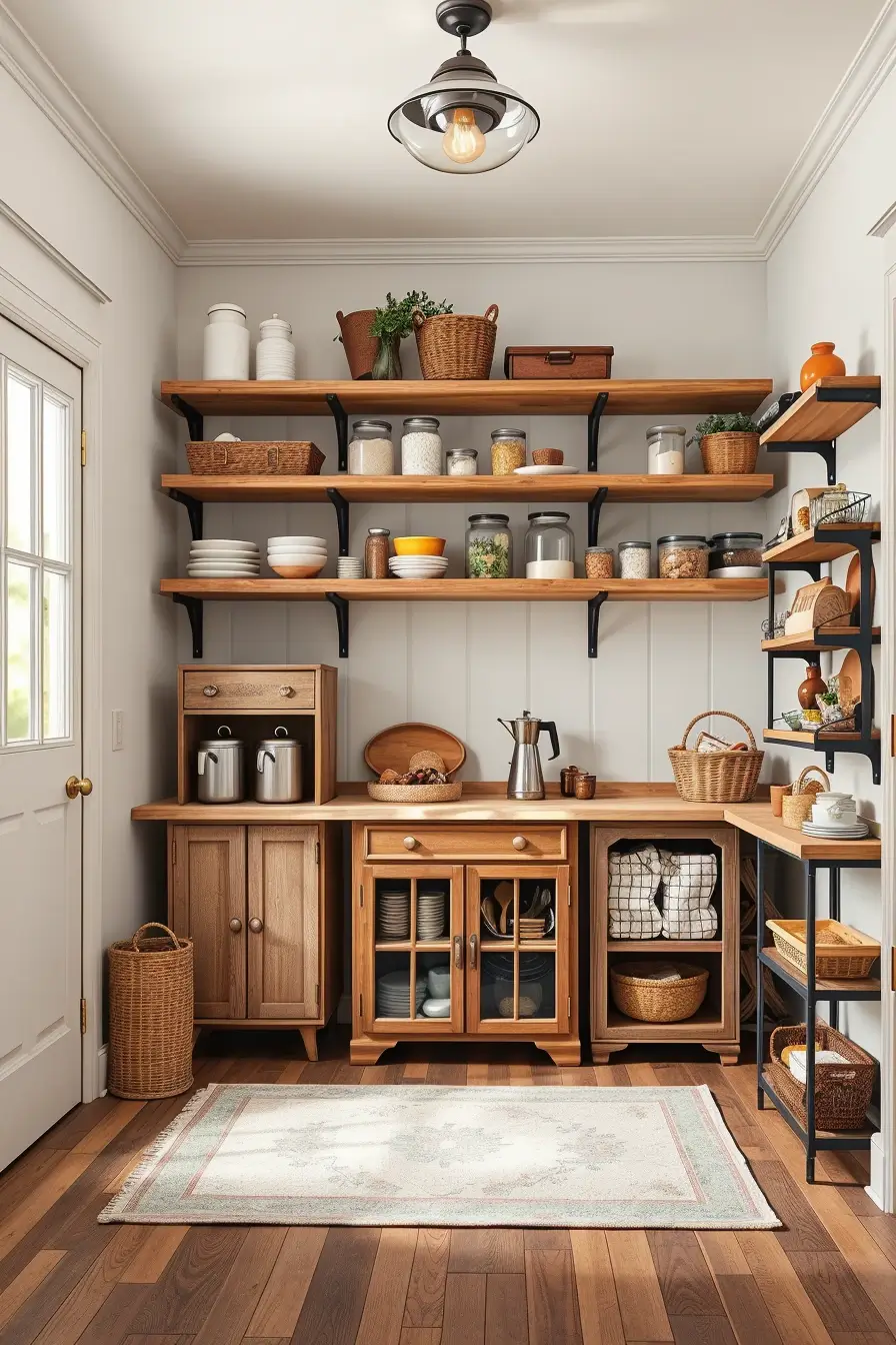 64 Farmhouse Pantry Ideas 2026 For Stylish And Functional Kitchens