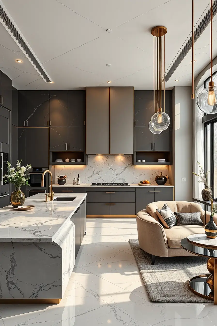 64 Kitchen Layouts 2026: Stylish Curved and Modern Designer Kitchen Ideas