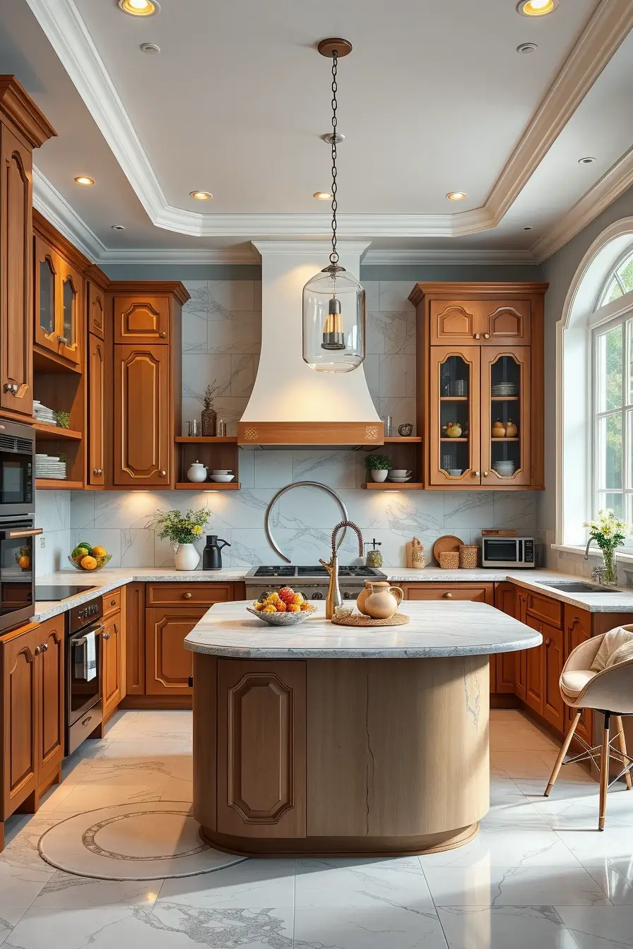 64 Wood Kitchen Ideas 2026: Curved, Designer & Modern Wood Kitchens With Sculptural Forms