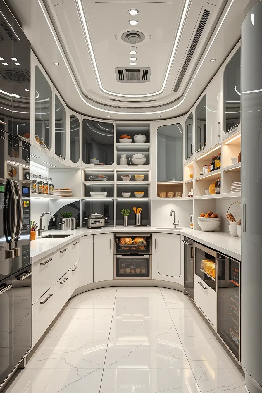 64 Pantry Renovation Ideas 2026: Modern, Designer & Curved Pantry Designs
