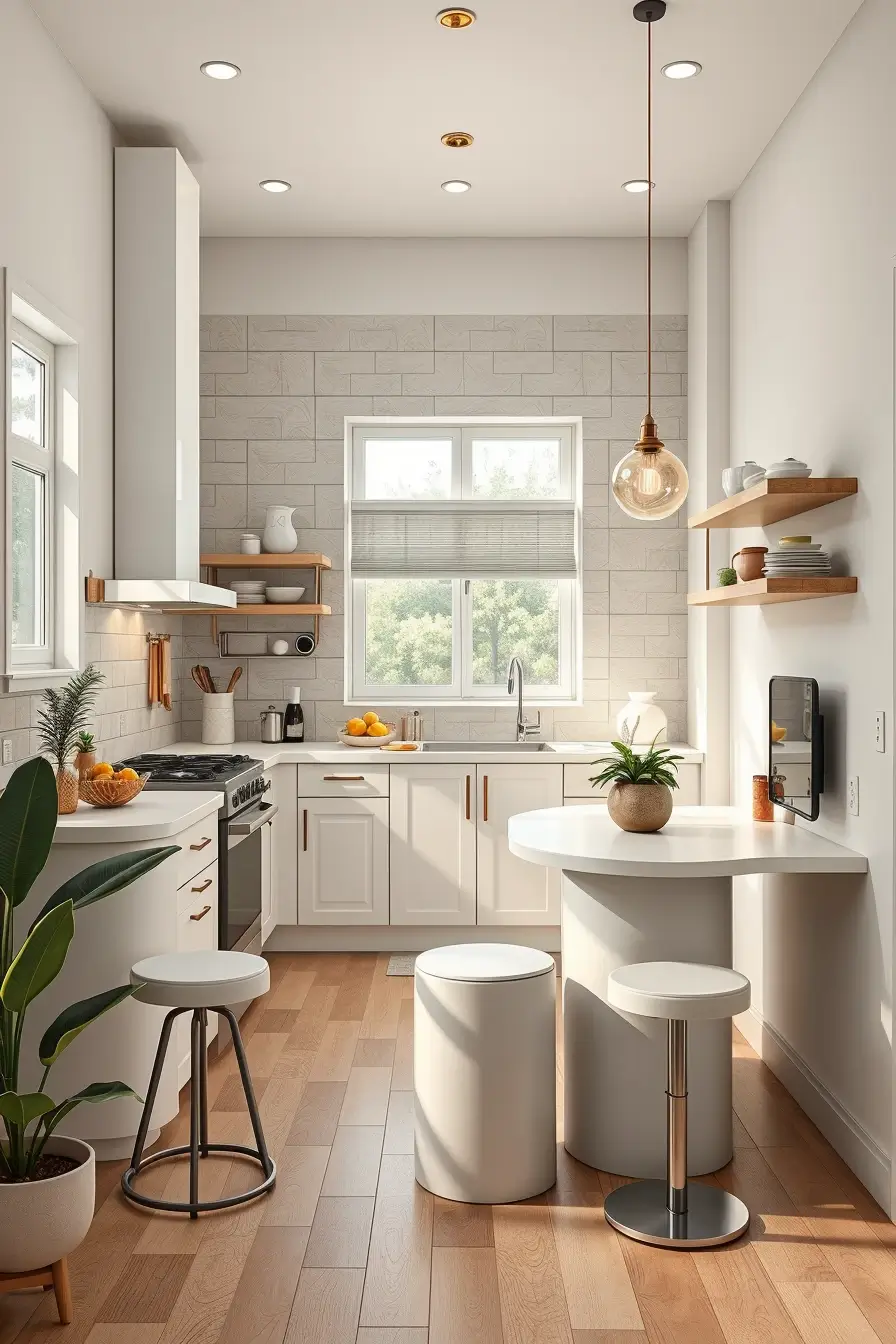 65 Small Kitchen Ideas 2026: Modern Designs, Curved Furniture & Space-Saving Trends