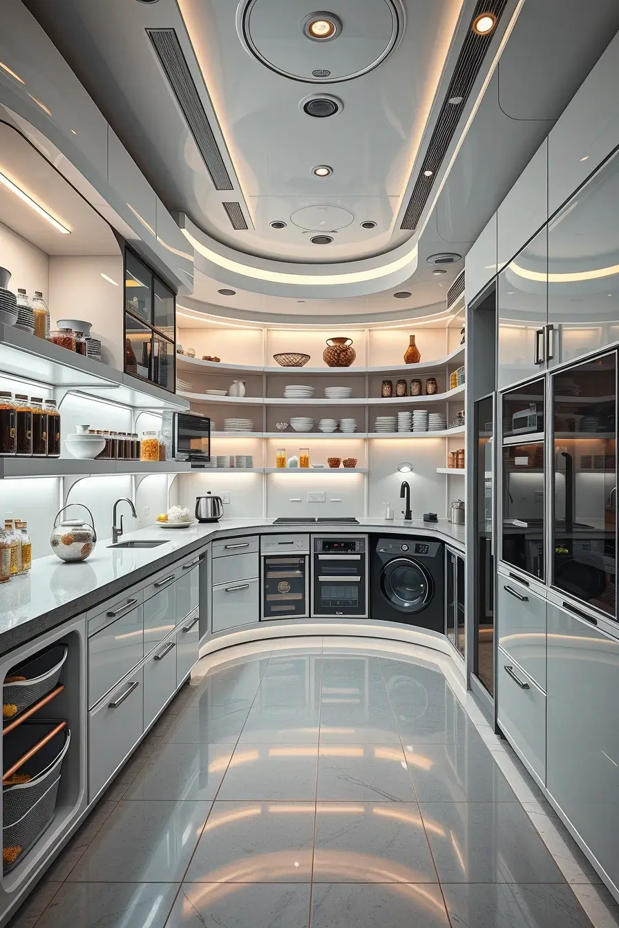 64 Pantry Renovation Ideas 2026: Modern, Designer & Curved Pantry Designs