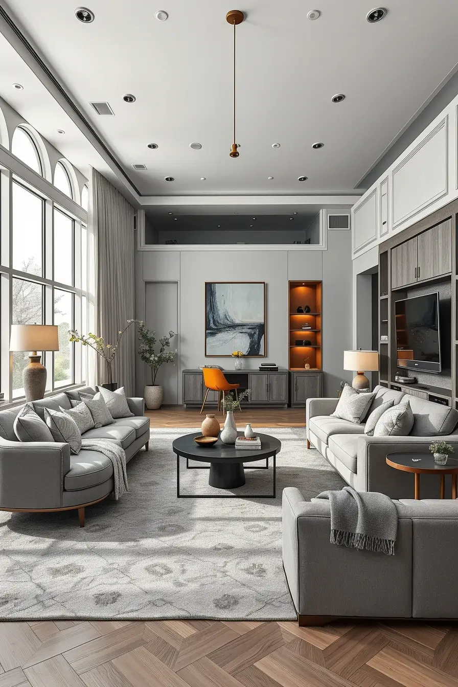 64 Gray Living Room Designs Ideas 2026: Modern Inspiration for Stylish Interiors