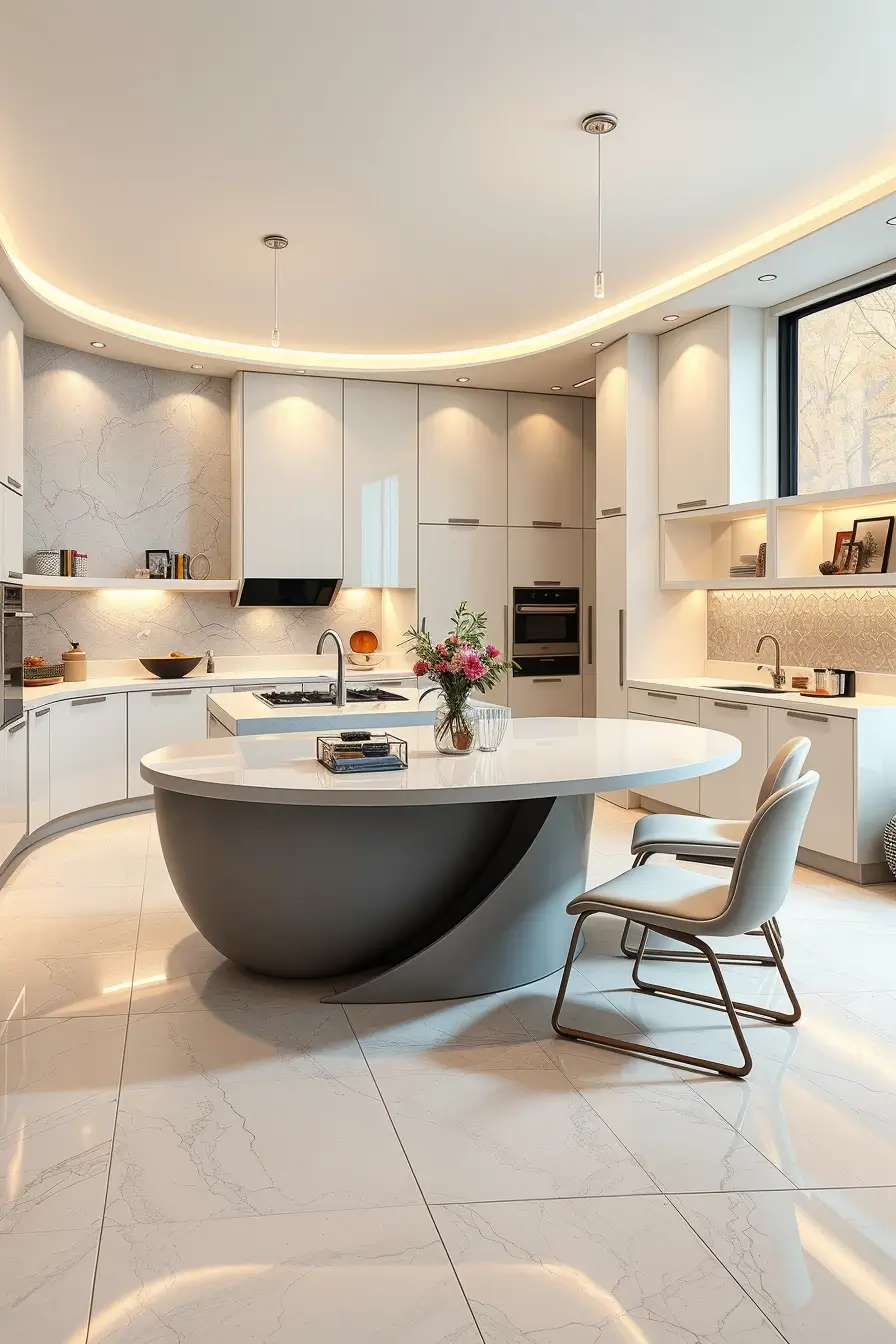 64 Kitchen Remodel Concepts for 2026: Stylish Curved, Oval, and Streamlined Design Ideas
