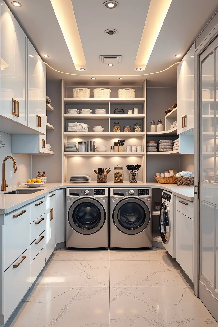 65 Pantry In Laundry Room Ideas 2026: Modern, Stylish And Designer Storage Solutions