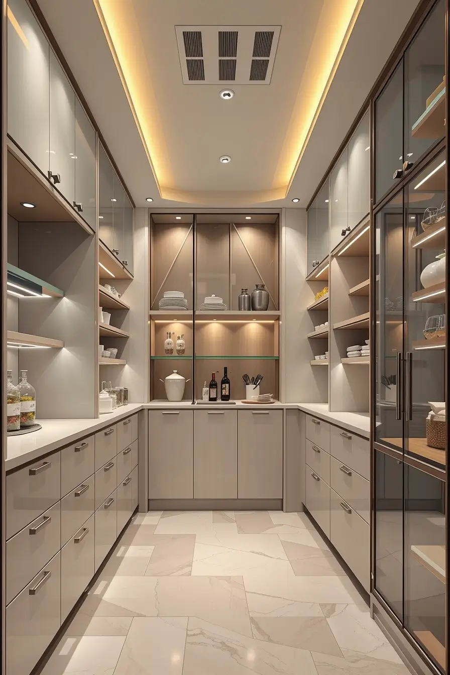 64 Pantry Renovation Ideas 2026: Modern, Designer & Curved Pantry Designs