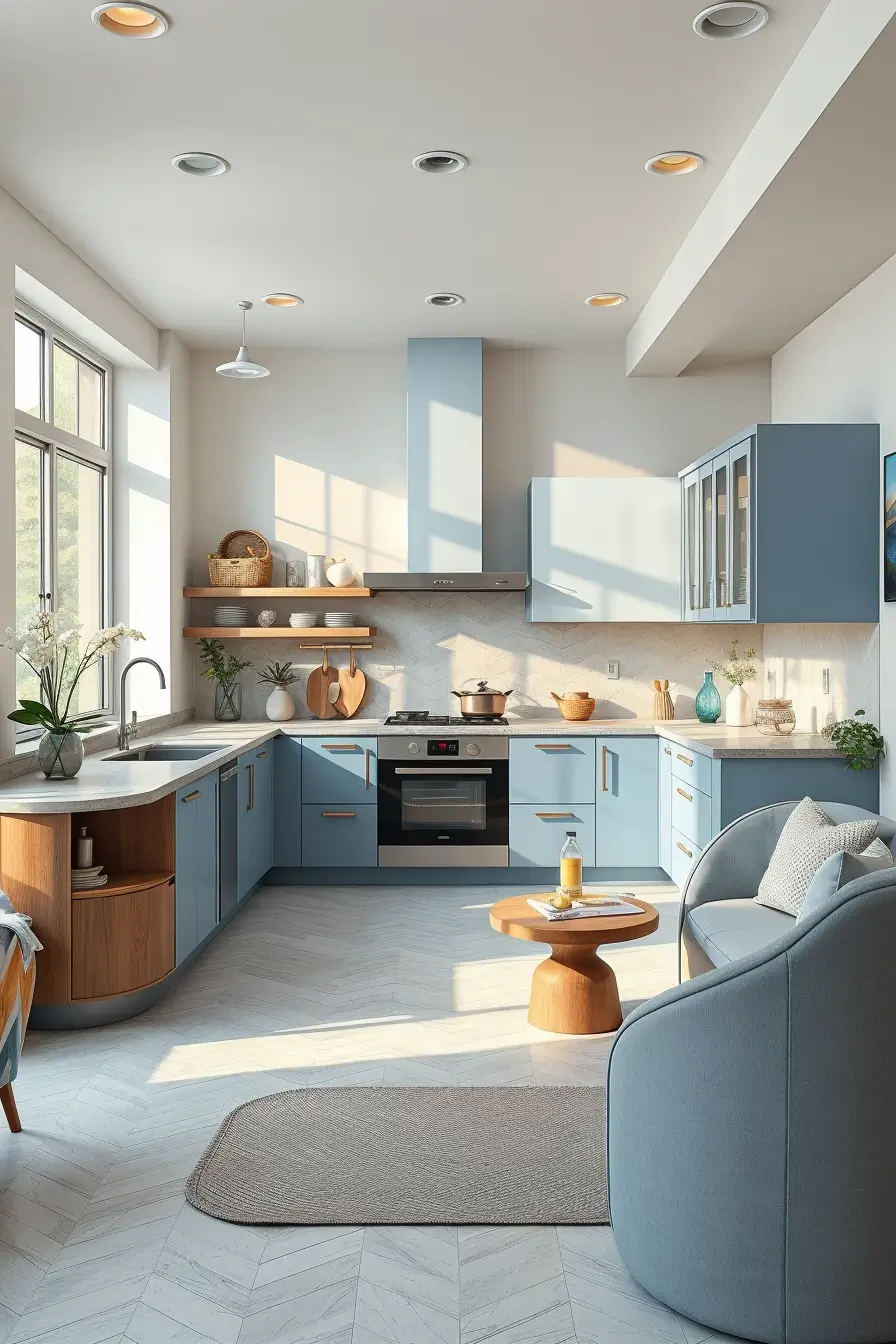 64 Blues Kitchen Ideas 2026: Modern Designer Blue Kitchens With Luxury Style