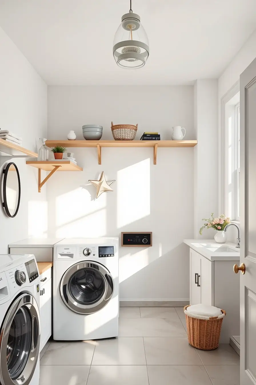 62 Laundry Room Shelves Ideas 2026: Stylish, Modern and Designer Storage Solutions